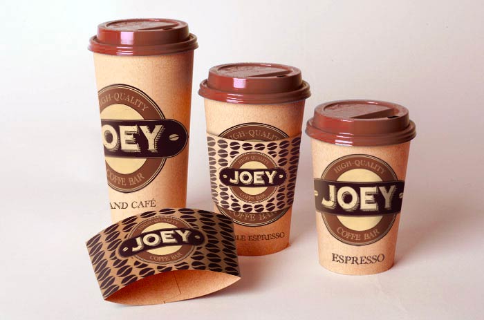 Logo Joey coffee shop gobelets à emporté