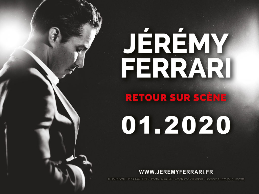 Teaser affiche 4x3 Jérémy Ferrari Anesthésie Générale
