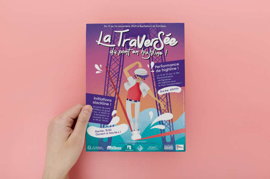 Flyer Traversée du Transbordeur Illustration