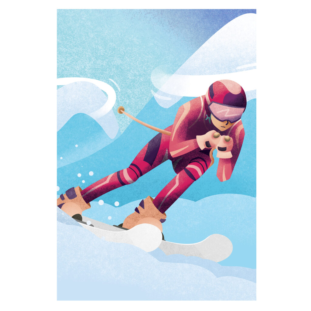 Affiche Complète Concours Championnat Ski Alpin Courchevel Méribel