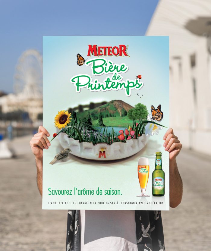 Affiche Météor Bière de Printemps