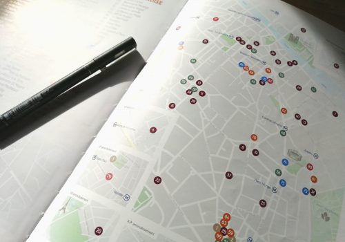 RiveGaucheMag magazine map plan Paris